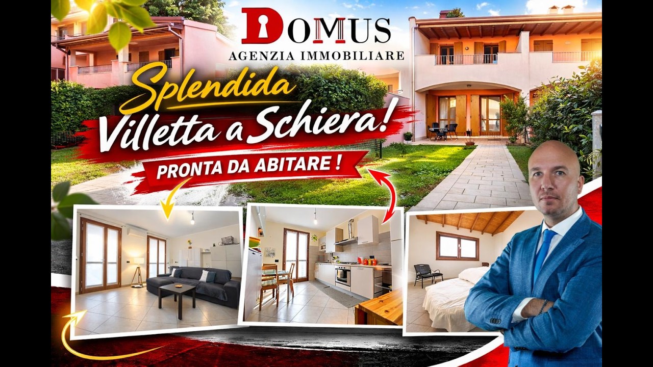 Villetta arredata in vendita a Levata di Curtatone con garage enorme #casa #immobiliare #venderecasa