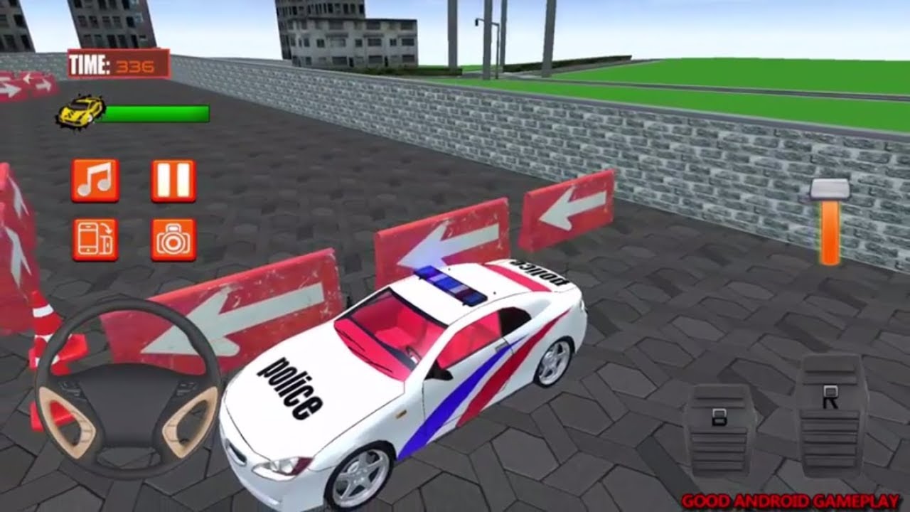 Police Car Parking Mania 3D Simulation - Real Police Vehicles Parking Android GamePlay FHD