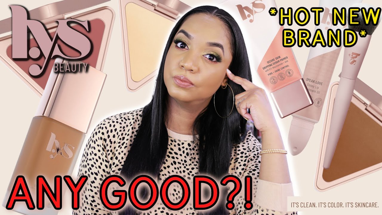 LYS Beauty ALL THE PRODUCTS TESTED *NEW* Black Owned Brand Sephora YouTube