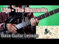 The Elements - Urja Bass Guitar Lesson | Nepali Bass Guitar Lesson