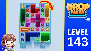 Drop Away Level 143 Solution Walkthrough