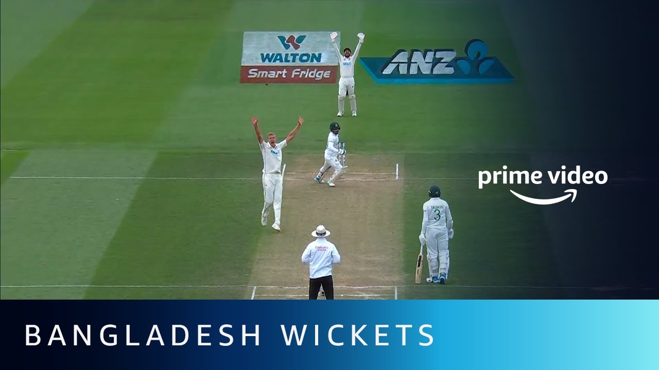 Bangladesh Fall of wickets - highlights Day 3 2nd Test New Zealand vs Bangladesh
