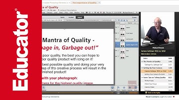 "The Importance of Quality" | Adobe Photoshop Elements 11 with Educator.com