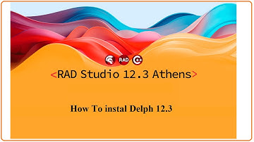How To Instal Embarcadero RAD Studio 12 3 Athens 29 0 55362 2017 Update 3 x64