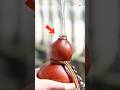 The Art of Gourd Crafting: Making a Traditional Water Vessel!😳 #DIYGourd #mystiquegyaan #shorts