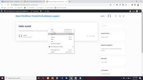 Create menu & upload logo Buddyboss Theme - part 2