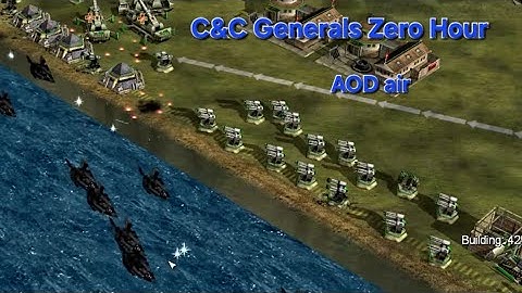 C&C Generals Zero Hour - AOD air