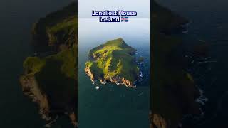 Loneliest House In The World Elliðaey Island, Iceland 🇮🇸