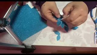 How to make a rose with foam Part 4