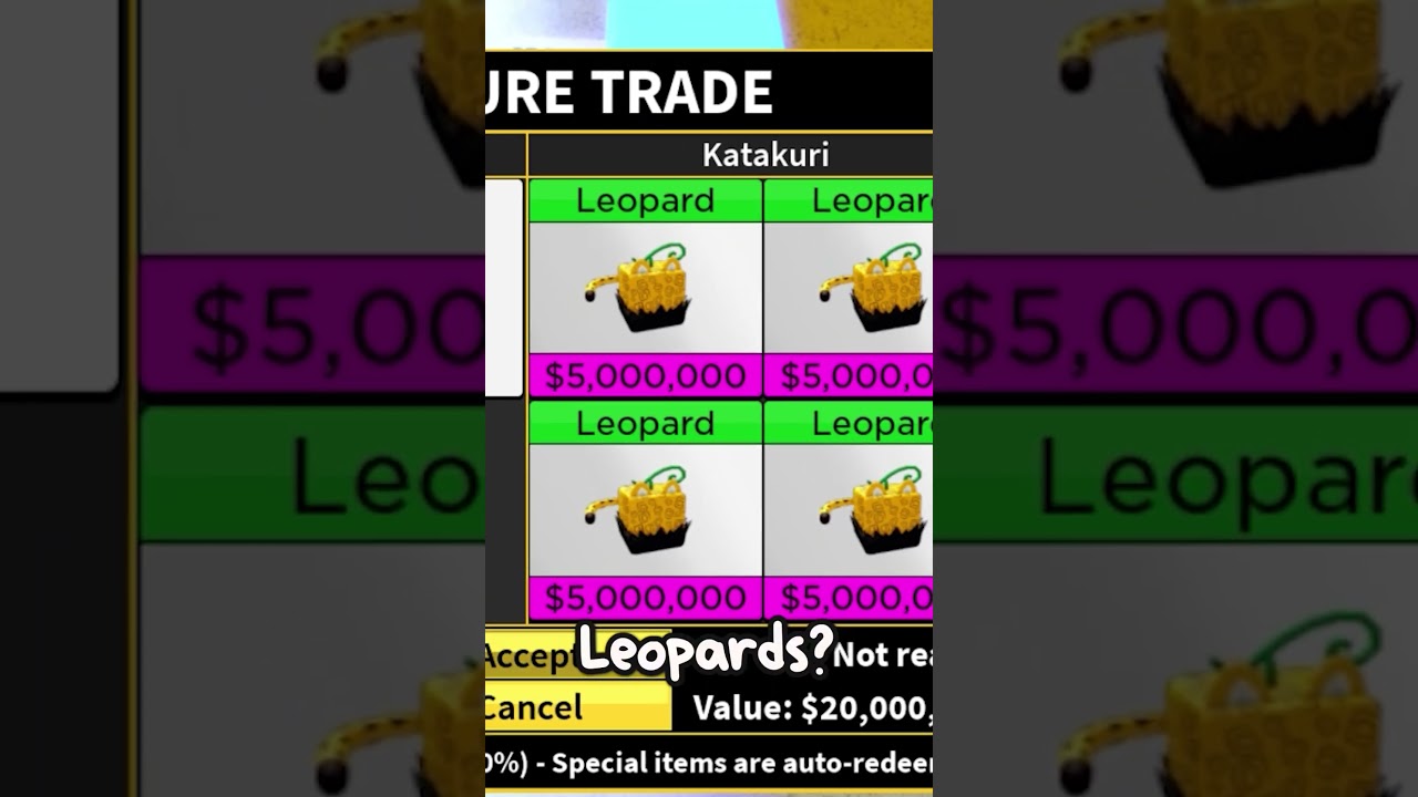Wanting to trade these : r/bloxfruits