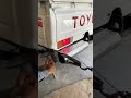 Toyota Land Cruiser Fixing Rear Bumper Art Artist Automobile Ararautozoneas