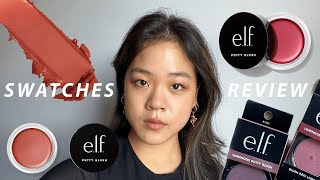 ELF Putty Blush | Review & Swatches from a non-PR non-sponsored person