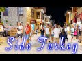 Antalya Side Turkey - Travel Guide 🇹🇷 Beautiful Walking Tour of Side Old Town [4K] #side  #turkey