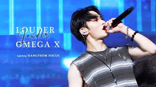 [4K] 240224 오메가엑스 OMEGA X 'Louder + OMEGA X' 한겸(HANGYEOM) FANCAM CONCERT IN SEOUL D-1