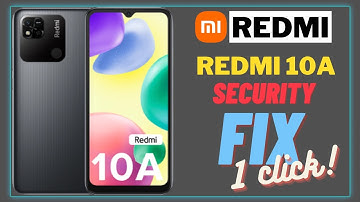 Redmi 10A Security Repair | 1 Click 2023