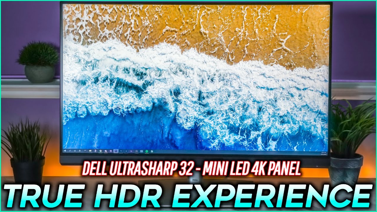 Monitor Dell UltraSharp UP3221Q de 80 cm (31,5 pulgadas) (4K Ultra HD, IPS,  6 ms, HDMI, DisplayPort, USB, USB-C