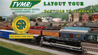 HO-scale Rat Hole: TVMRi's Southern Railway in HO-scale (Layout Tour)