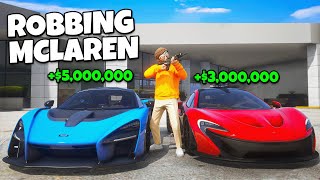 Robbing McLaren Dealership in GTA 5 RP..