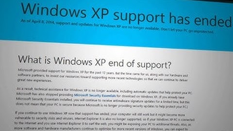 End of Windows XP support will be trouble for businesses, consumers