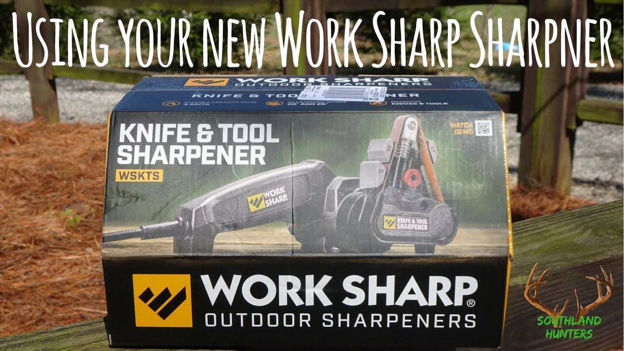 Work Sharp Knife and Tool Sharpener How to and Review - YouTube