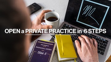 HOW TO start a PRIVATE PRACTICE in 6 STEPS (therapists)
