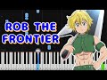 ROB THE FRONTIER - UVERworld - Nanatsu no Taizai S3 OP - EASY Piano Arrangement (Synthesia) by TAM