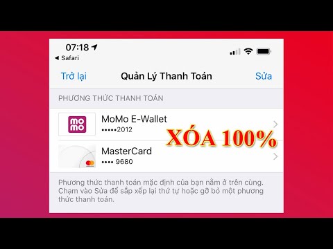 Video Cách xóa MoMo ra khỏi phương thước thanh toán Apple... - youtube