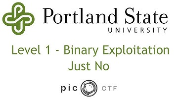 PicoCTF 2017 - Just No Walkthrough