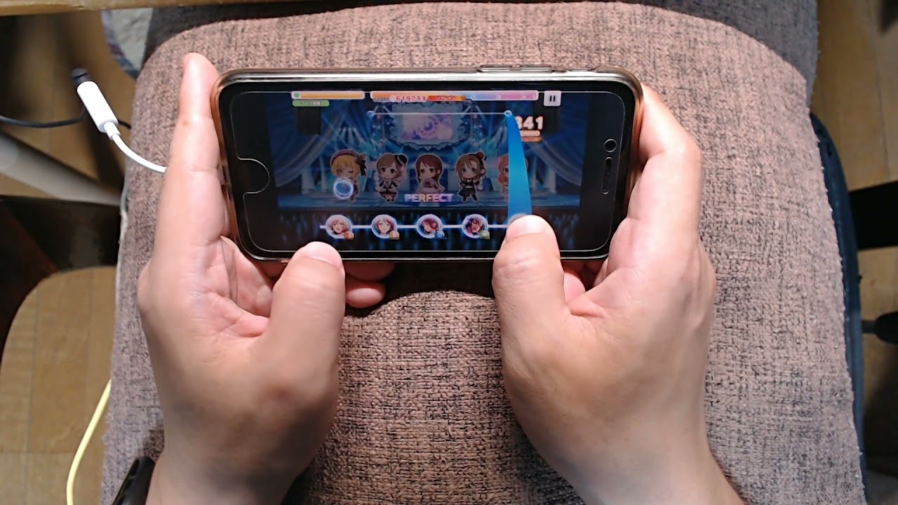 デレステ Master 手元 親指 フルコン He4dshot Youtube