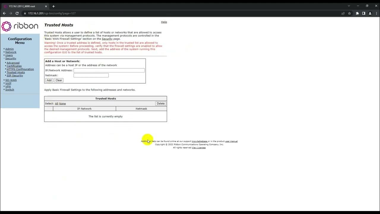 Thiết bị Ribbon SBC EdgeMarc 6000 YouTube