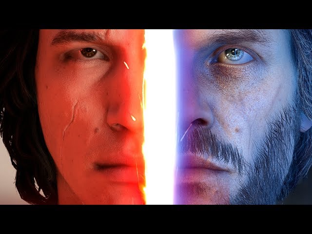 The Last Jedi - Alt. ending - Luke VS Kylo 11 by tlot1986