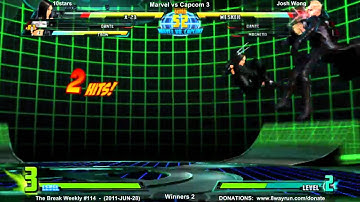 The Break Weekly #114 - MvC3 W2 - 10stars VS Josh Wong