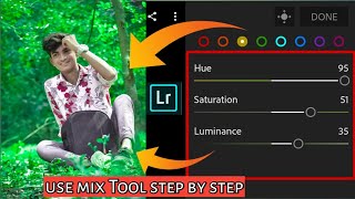 How to use lightroom Mix Tool in Hindi step by step lightroom mix tool se colour kaise karen screenshot 5