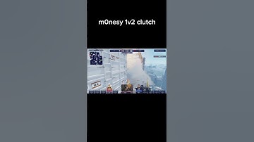 m0nesy 1v2 clutch! #shorts #cs2 #gaming
