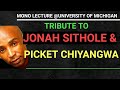 Jonah Sithole & Picket Chiyangwa tribute:Mono Mukundu