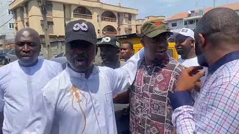 LEGE MIAMI RECEIVED SPECIAL WELCOME FROM MC OLUOMO AND OSHODI PEOPLE FOLLOWING THE VICTORY OF TINUBU