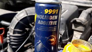 MANNOL Molibden Additive 9991  в мотор Элантры G4FC 1.6