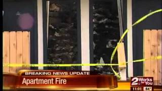 Apartment fire damages 16 units
