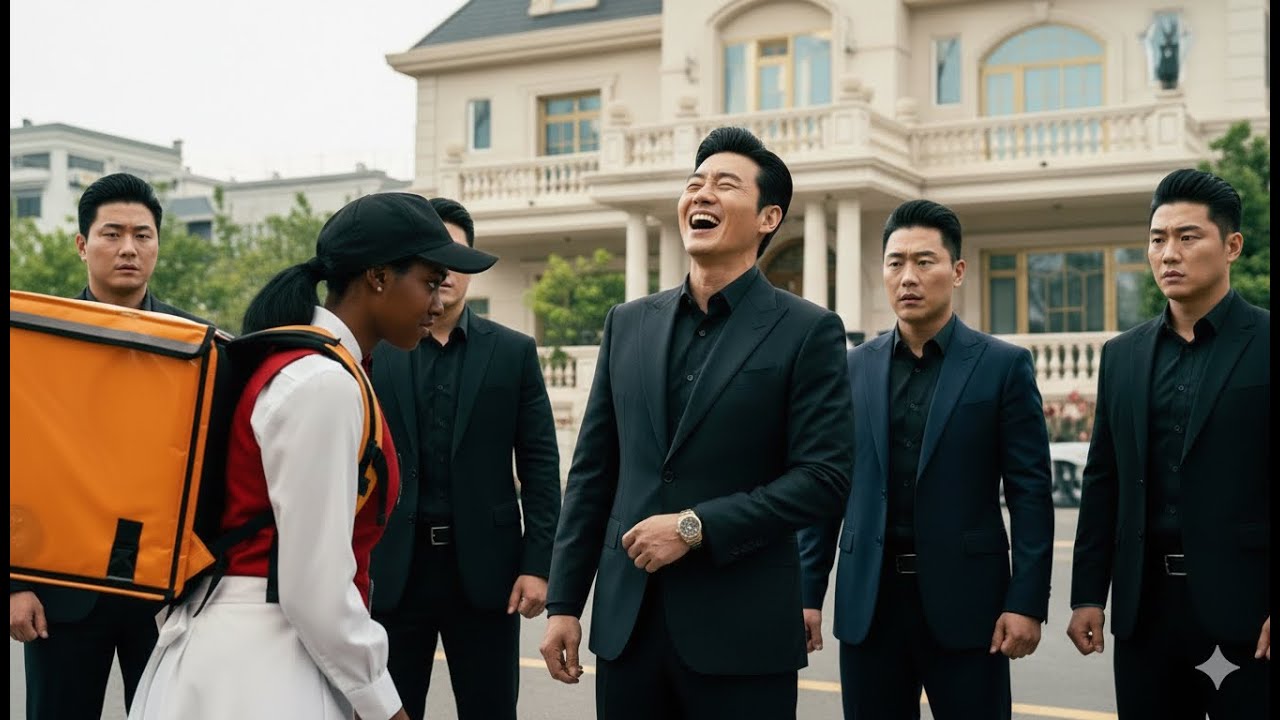 The Korean Mafia boss laughed at the delivery girl   seconds later, no one dared breathe