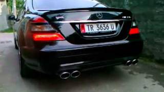 Mercedes Benz S Klasse 65 AMG Albanian Exhausts Very Loud and Good Sound!!! NEW 2011