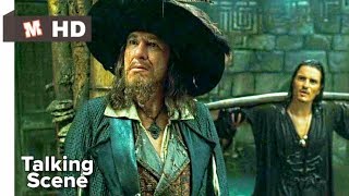 Pirates of Caribbean 3 Hindi At World's End Talking Scene