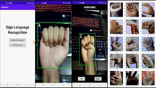 Sign Language Recognition Android App | Final Result | Short screenshot 3