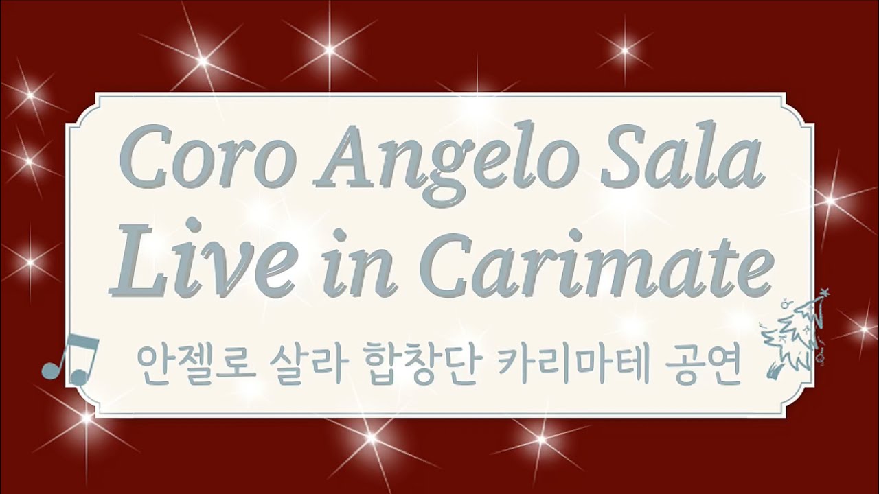 [Live in Italy] 이탈리아 성당을 울린 천상의 합창 | Antonello Rizzella | Coro Angelo ...