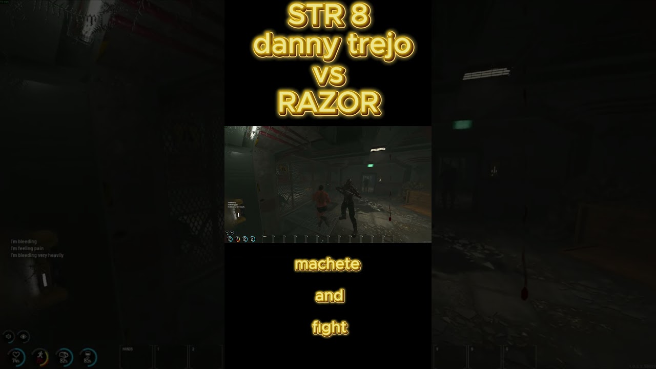 SCUM RAZOR VS STR 8 DANNY TREJO FİGHT 