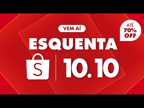 SHOPEE 10.10 - FESTIVAL SHOPEE OFICIAL: Como pegar cupons de Frete Grátis, Cashback e até 70% OFF! - video from Cuponeria