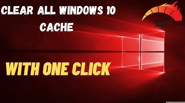🔧Clear All Cache In Windows 10 To Improve Performance ⚡