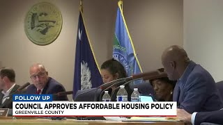 Greenville County Council passes policy, shaping the future of affordable housing options