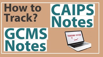CAIPS Notes Tracking | GCMS Notes Tracking | CAIPS Notes Canada | Canada Immigration 2022