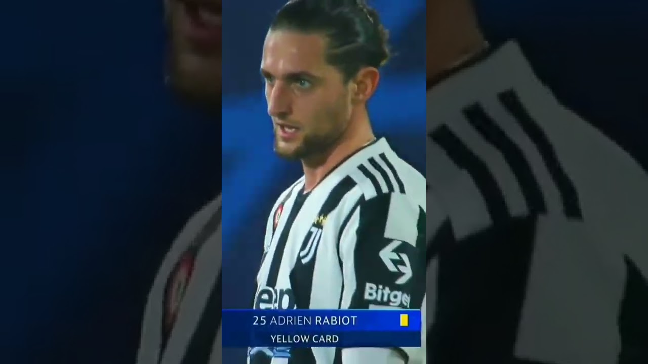 UEFA is very angry that VAR did not interfere with the color of Rabiot's card 