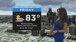 Philadelphia Weather: Several Days In The 80s